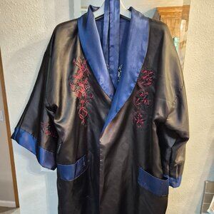 Silk robe